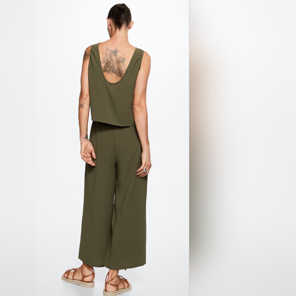 MANGO Flowy Culottes - Picture 5 of 5